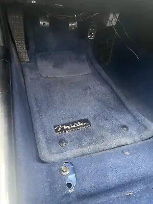 99 Mazda Miata MX5 10th Anniversary Edition 10AE Blue Carpet Driver Floor Mat • $115