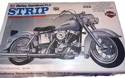 Vintage Harley Davidson Strip Type 1/12 Scale Model Kit Still In Plastic Bags  • $65