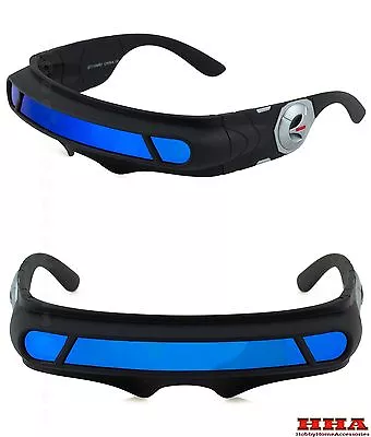 Space Robot Alien Party Costume Cyclops Futuristic Wrap Robot Sunglasses Robocop • $12.95