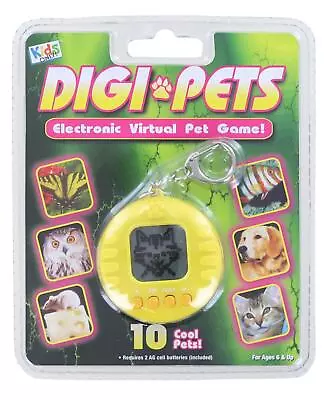 Digi Pets Electronic Virtual Pet Game | Yellow • $27.99