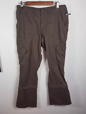 VTG Abercrombie & Fitch Cargo Pants Military Parachute Size 8 Green • $32.40