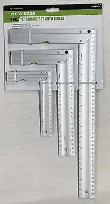 Pittsburgh 3pc. “L” Square Set With Levels Item# 63033 • $25