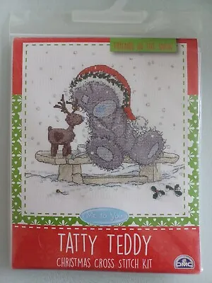 Me To You Tatty Teddy Christmas Counted Cross Stitch Kit 'friends In The Snow' • £13.75