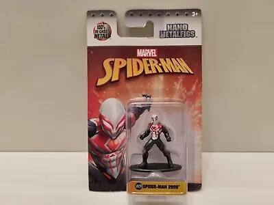 Jada Nano Metalfigs Marvel Spiderman 2099 Diecast Metal Action Figure • £9.99