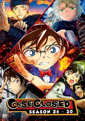 Detective Conan Case Closed Season 26-30 DVD (English Sub ) (Anime) • $63.89