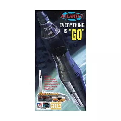 1/110 Atlas Ballistic Missile W/Gantry & Mercury Capsule (formerly Revell) • $29.69