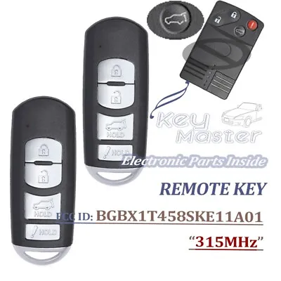 315MHz BGBX1T458SKE11A01 For Mazda CX-7 CX-9 2007-2011 SUV Smart Remote Key Fob • $131.63