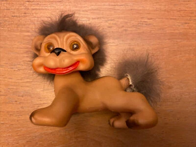 £38.81 • Buy Vintage 1960’s 4” Troll LION Lovable “Uglies” JAPAN Soft Plastic Rabbit Fur