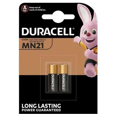 MN21 23a LRV08 L1028 Alkaline Battery 12v Genuine DURACELL VALUE 2 -Battery Pack • £3.35