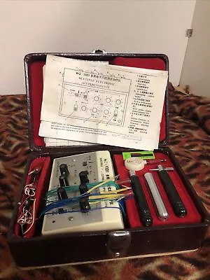 Multiple Electronic Acupunctoscope WQ-10DI Working With Case Instructions Acces • $175