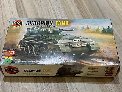 Vintage Series 1 Airfix 1/72 Scorpion Tank New Old Stock • $30