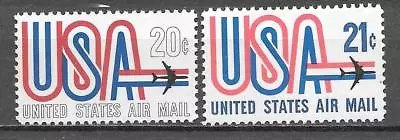 T&G STAMPS - Scott #C75 & C81 USA And Jet MNH OG *ANY 4 = FREE SHIPPING* • $1