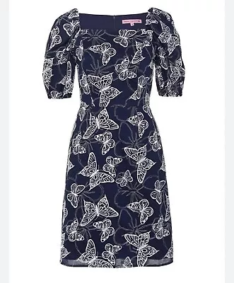 Review X Bromley Butterfly Broderie Dress Size 12 • $36.50