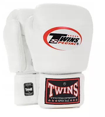 Boxing Gloves TWINS SPECIAL BGVL-3 Boxing Sparring White • $150.95