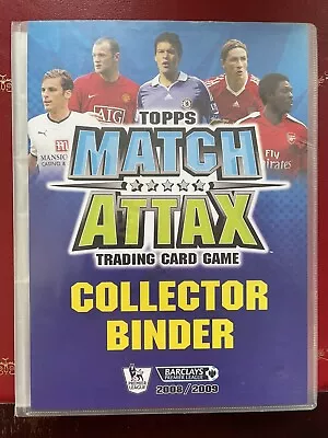 BINDER 366 Cards 08/09 Topps Match ATTAX Collection 2008 - 2009 Premier League • £19.99