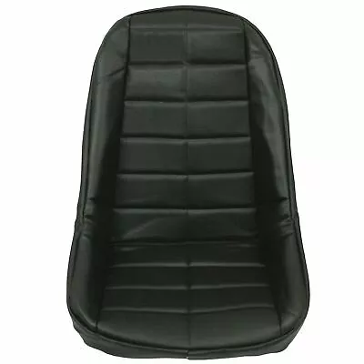 Empi 3882 Black Vinyl Low Back Bucket Seat Cover. Dune Buggy Vw Baja Bug Each • $69.95