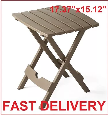 $24.99 • Buy Ozark Trail Quick-Fold Compact Side Table Portobello 17.37  X 15.12  X 19.62 