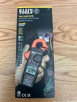 Klein Tools HVAC Clamp Meter CL445 With Leads & Case • $59