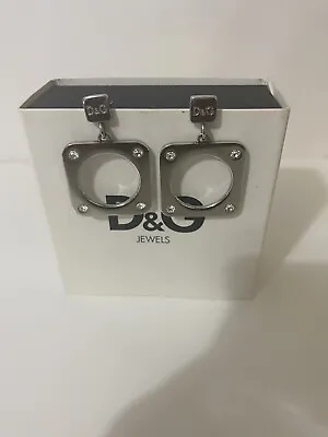 £150 • Buy D&G Stainless Steel Drop Earrings New