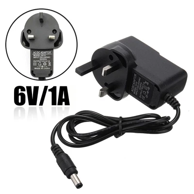 £6.71 • Buy Power Supply UK Adaptor 6v Charger Kid Electric Ride On Toy Car Battery Charger