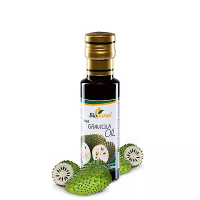 Biopurus Pure Cold Pressed Graviola / Soursop Oil 100ml • £26.10