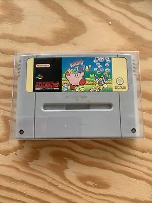 Super Nintendo Games Kirby Ghost Trap  • $35