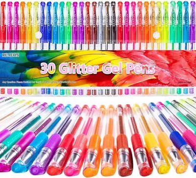 Glitter Gel Pens - Color - Pen For 30 Count (Pack Of 1) 36 Pack  • $11.40