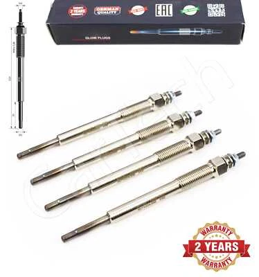 £10.75 • Buy 4x Heater Glow Plugs For Kia Rio Venga Soul Picanto Cee'd 367102a200