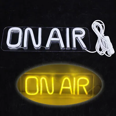 9.8x3.3ON AIR Neon Sign Light Bar Pub Club Radio Studio Wall Decor LED Artwork • $13.50