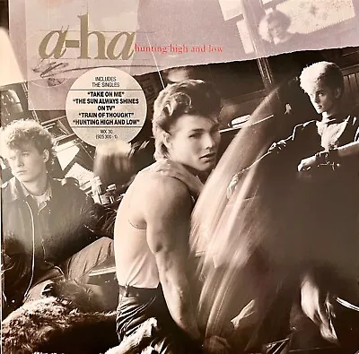 A-ha - Hunting High And Low Vinyl LP WX30 Germany 1985 Warner Bros. • £10.99