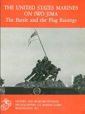 WW II USMC Marine Corps Invasion Of Iwo Jima Island 1944 History Book • $21