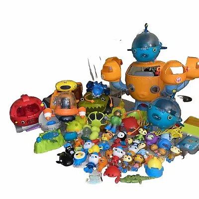 Octonauts Bundle. Gups And Figures. Midnight Zone Gup A. Octopod. Toys. Robot • £25