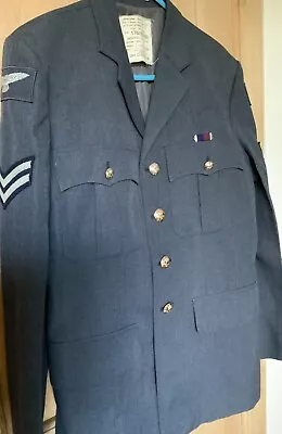 Genuine British RAF No1 Royal Air Force Dress Uniform Jacket/Tunic • £30