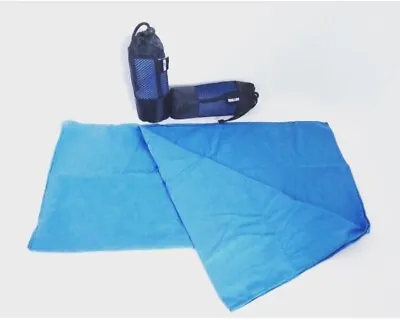 4 Large Quick Drying Microfibre Towel For Travel Swimming GymSportsYoga • £5