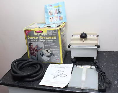 Earlex Professional Super Steamer Pro SS100 Wallpaper Stripper On Castors Boxed • £49.99