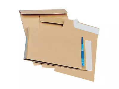 200 C4 Gusset Envelopes 324 X 229 X 25mm Manilla No Window / Plain 120 Gsm +24h • £37.95