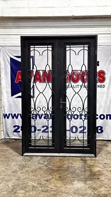 Wrought Iron Double Entry Door 60” X 96” • $2950