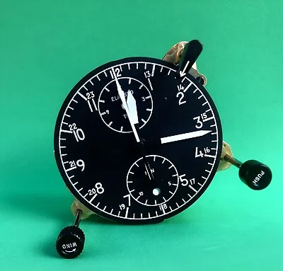 Vintage 8 Day Aircraft Clock Used In Boeing 707 727 And 737 • $142