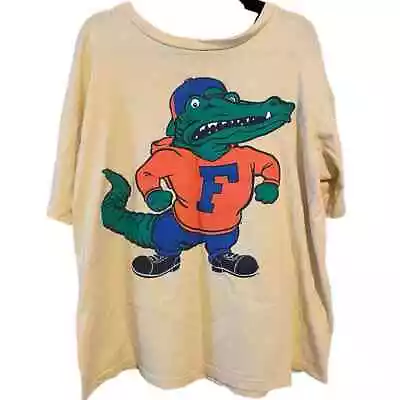 Vintage 90s University Of Florida Gators Double Sided Single Stitch Shirt XXL  • $28