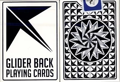 Glider Back V2 Marked Playing Cards Poker Size Deck Custom Limited New Sealed • $13.99