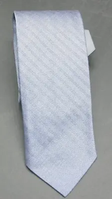 BROOKS BROTHERS Silk Tie Grey Twill Herringbone SLIM Made USA 58 X2.7  New Other • $18.99