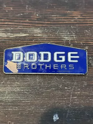 Dodge Brothers 1930-31 Light Commercial Vehicle Enamel Radiator Badge / Emblem • $65