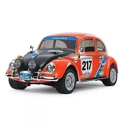 Tamiya 1:10 RC VW Beetle Rally MF-01X Remote Controlled Car • £149.99