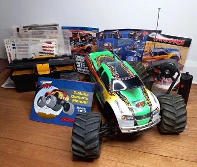 T-Maxx Traxxas Model 4910 RC Monster Truck  Low Hours  Untested  • $265