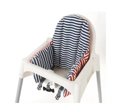 £11.97 • Buy 💙IKEA Antilop Highchair Cushion Cover Reversible 2 Colour Red Or Blue Pyttig 💙