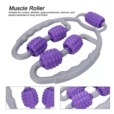 Foam Roller Massage Stick Foam Arm Leg Roller Massager Muscle Relieve DY9 • $23.35
