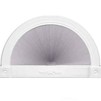 LUCKUP Arch Window Shades Light Filtering/Blackout Semi Circular Cellular Blinds • $29.99