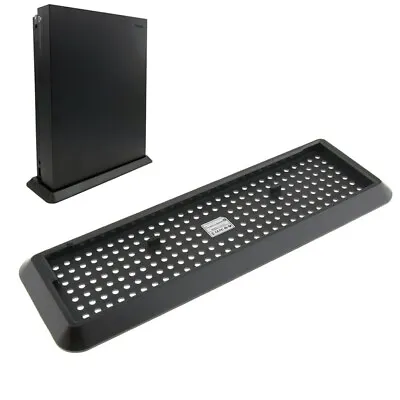 Vertical Stand Mount Holder Base Cooling Vents Black For Xbox One X DDBDAUA!ex • $11.18