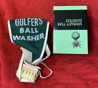 Novelty Golfers Gag Gift Vintage Ball Washer The Leister Game Gift Jock NIB • $14.99