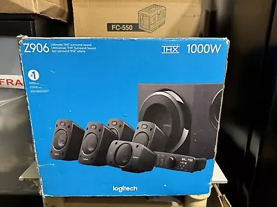 Logitech Z906 THX 5.1 Surround Sound Speakers - Black TBC WITH PICTURES • £200